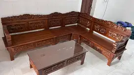 Kursi Kayu Jati Ukir Asli Jepara