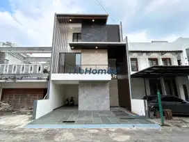 Dijual rumah modern dalam cluster lokasi rawajati kalibata
