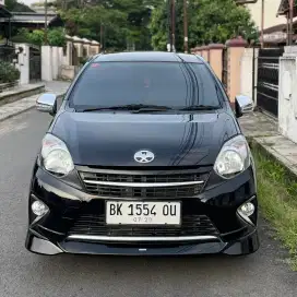 [DP 17jt] Toyota Agya TRD S 1.0 M/T 2014 Hitam