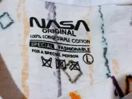 Baju Pakaian Kaos T Shirt Nasa Original