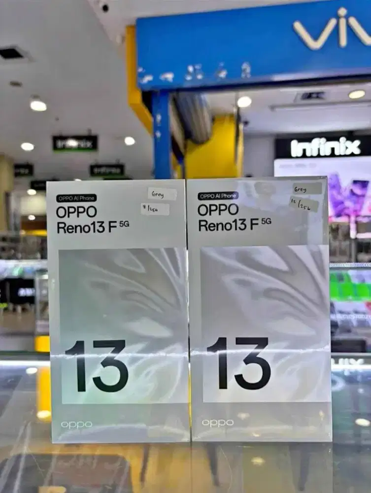 OPPO RENO 13F 5G RAM 12/256 GB BARU SEGEL ORI GARANSI RESMI