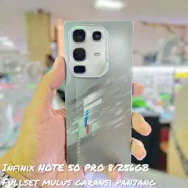 Infinix note 50 pro 8/256GB Fullset garansi resmi panjang