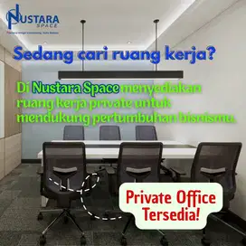 SEWA RUANG KANTOR PRIVATE DI JANTUNG KOTA BEKASI, MULAI DARI 1.5JT/BLN