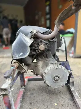 Rare Mesin Vespa 1987 Mesin PK Automatic Taiwan 125cc Piagio Mesin