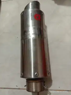 Silincer Knalpot Universal untuk 2 Cylinder.