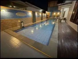 Dijual Cepat Villa Mewah Semi Furnish di Daerah Ciawi, Tapos, Jawa Bar