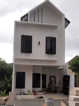 TERMURAH RUMAH 2 LANTAI FREE KANOPI DEKET KE TOL