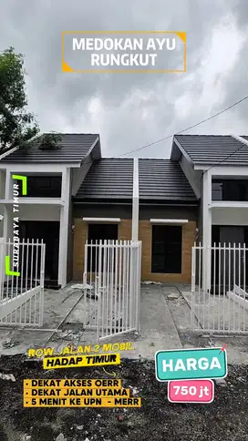 Unit Terbatas, Cukup UTJ saja, Free Biaya2, Di Tambak Medokan Ayu