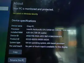 Acer Intel G4560 3.5ghz Gen 7
