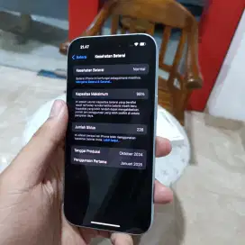 Jual aja nih iphone 15 ibox garansi on bln 1 2026 bh 98%