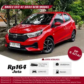 Brio E CVT 2024 Merah DP 6jt Cash Atau Kredit Terbaik SeOLX!