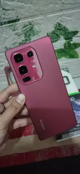 INFINIX NOTE 50 BURGUNDY RED RAM 8+8/256 GB 100%LIKE NEW GARANSI RESMI