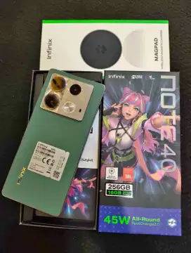 Infinix note 40 8/256 Fullset