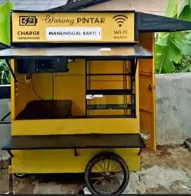 Jual cepat gerobak jualan rokok