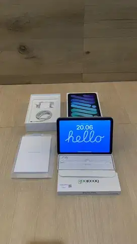 IPAD MINI 6 WIFI ONLY FREE PEN GARANSI ON