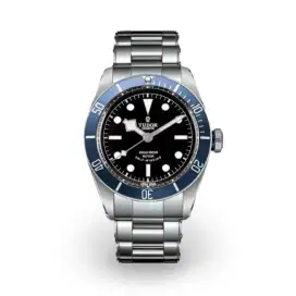Tudor Heritage Blackbay Blue 'Smiley Dial' Bracelet 41