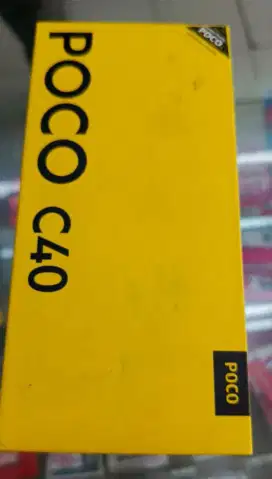 Dijual Xiaomi Poco C40 internal 32 gb, ram 3 gb, ori mlus Fulset. Nego