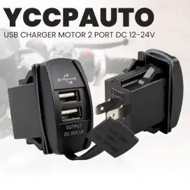 Charger Motor 2 Port DC 12-24V
