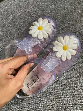 SEPATU JELLY ANAK FLADEO SIZE 25 SECOND NEGO