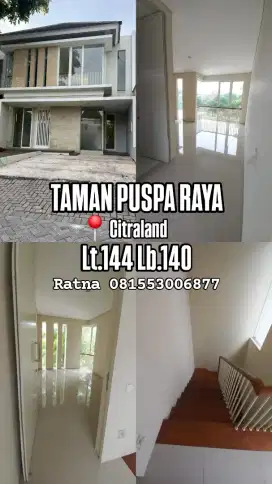 Dijual Rumah Minimalis Taman Puspa Raya Citraland