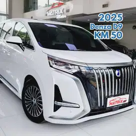 BYD Denza D9 EV 2025 White on Brown Electric Listrik Putih