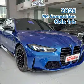 BMW M4 Competition 2025 NIK 2024 Blue on Ivory Black M4C G82 Biru
