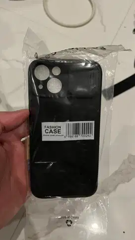 Casing silicon iphone 13/14 hitam
