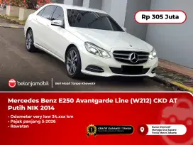 Mercedes Benz Mercy E250 E 250 Avantgarde Line (W212) CKD AT 2014/2015