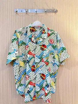 Kemeja Lengan Pendek Unisex