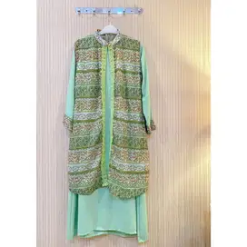 Like New Set Gamis+Outer Allsize