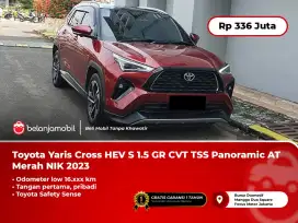 [ LOW KM ] Toyota Yaris Cross HEV S 1.5 GR CVT TSS AT 2023/2024