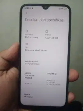 DI JUAL REDMI NOTE 8 Nego!