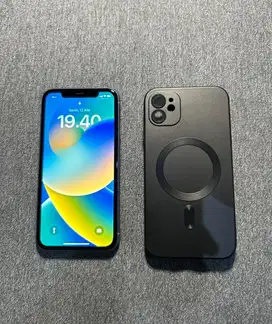 Iphone 11 purple 128 gb mulus ex cewek