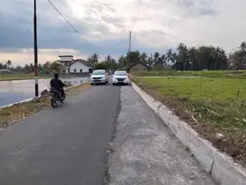 Setrategis: Tanah View Sawah Dekat Candi Borobudur, SHM ,Harga 2 Jt-an