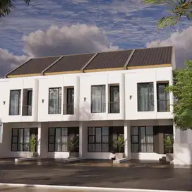 rumah baru  modern 2 lantai dipisangan 1 Jakarta Timur