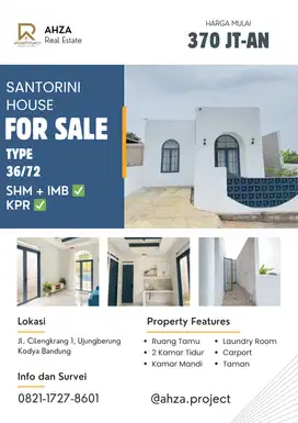 Rumah Santorini Ujungberung