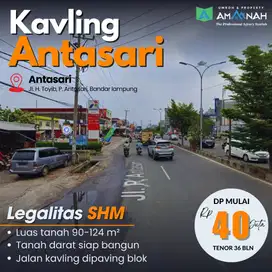 TANAH KAVLING ANTASARI KEDAMAIAN SIAP BANGUN BELAKANG SPBU ANTASARI