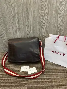 Bally Tepolt Leather shoulder sling bag tas selempang kulit