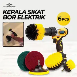 Kepala Sikat Bor Elektrik Cleaning Brush Head 6 PCS