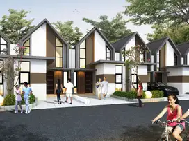 Rumah 1 lantai bisa dijadikan 2 lantai siap huni free DP & biaya surat