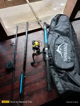 set alat pancing tas