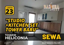 Disewakan STUDIO Kosongan Ada Kitchen Set Apartemen Bassura City