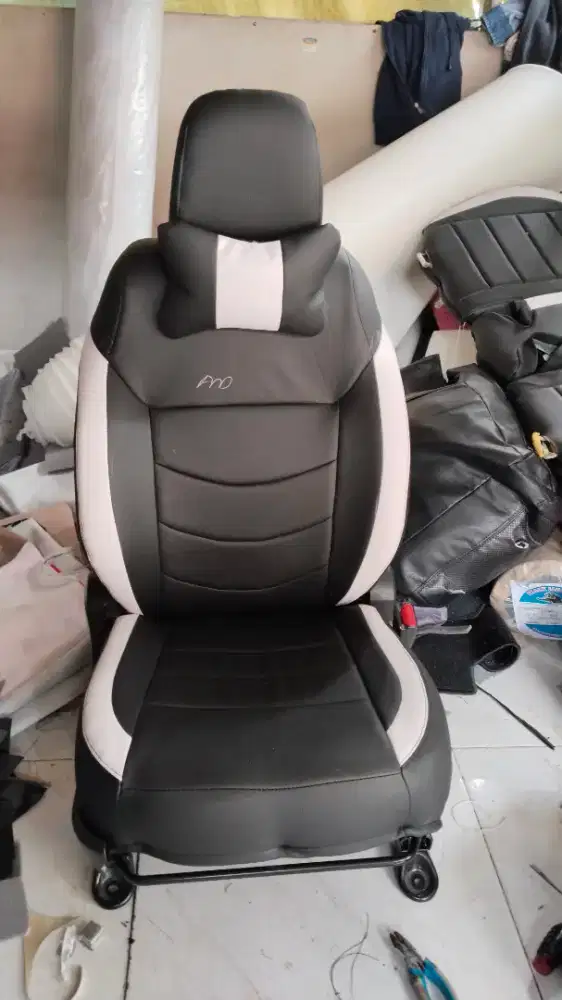 Sarung Jok Mobil Dua Baris Bahan Ferari Termurah