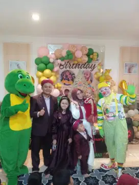 Sulap Badut ulang tahun