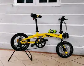 Sepeda lipat merek exotic Explorer uk'16 hrg 1,1jt net