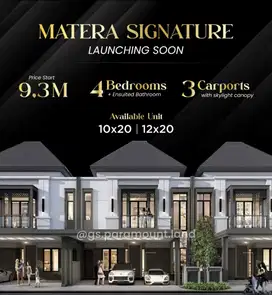 MATERA SIGNATURE NEW LAUNCHING 10 x20