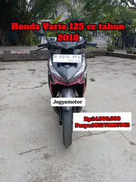 Honda Vario 125 cc cash & credit tahun 2018