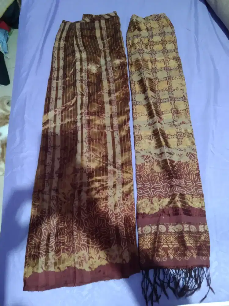 1 set kain sutera serat nanas like new