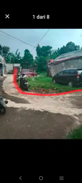Tanah 200m di pondok ranggon jaktim