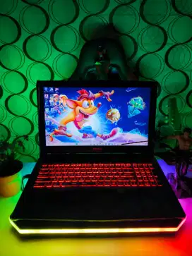 Laptop Render Gaming MSI LEOPARD Core i7 Ram 16gb Ssd+Hdd Dual Vga COD